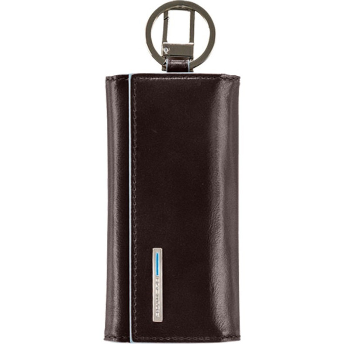 Ключница PIQUADRO BLUE SQUARE PC1397B2/MO, коричневая