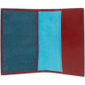 Обложка для паспорта PIQUADRO BLUE SQUARE AS300B2/R, красная