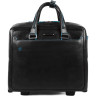 Сумка дорожная PIQUADRO BLUE SQUARE (BV4729B2/N) 20x55x40см 20л. 2,58кг. Кожа черный BV4729B2-N